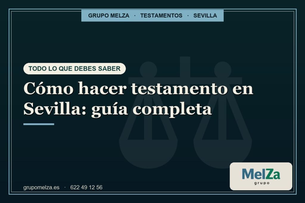 hacer testamento en Sevilla - Grupo Melza