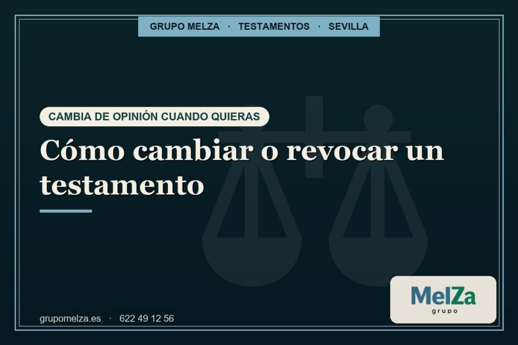 revocar un testamento - Grupo Melza