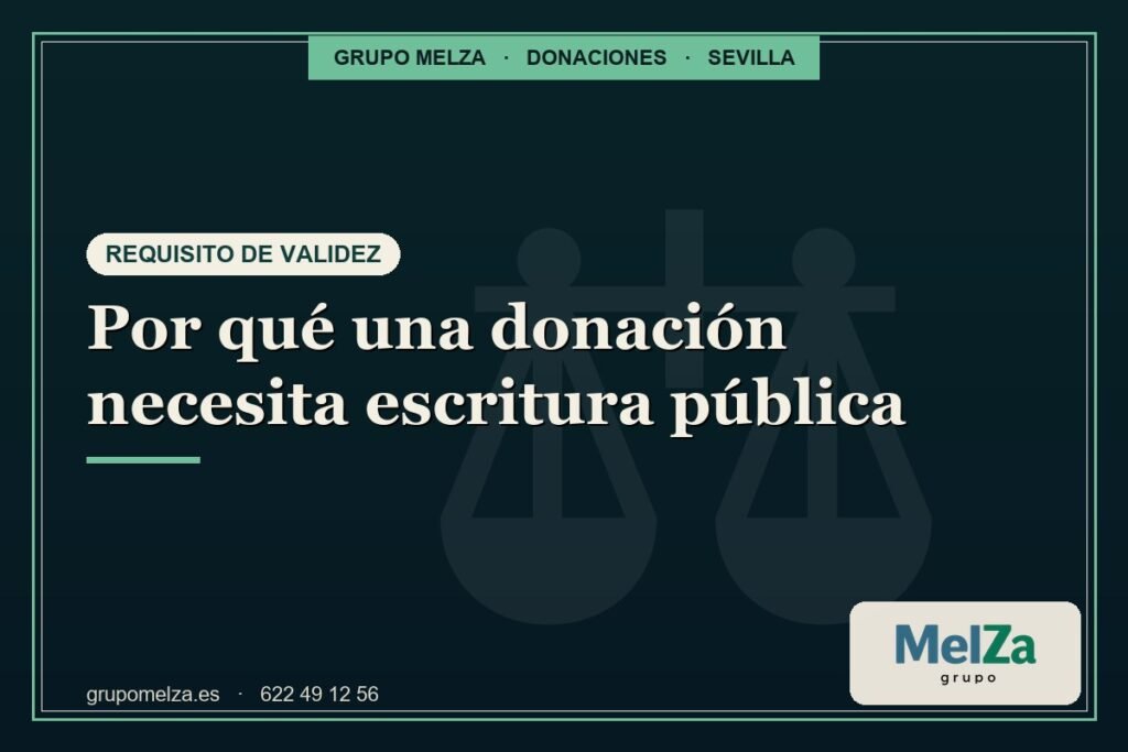 escritura pública de donación - Grupo Melza