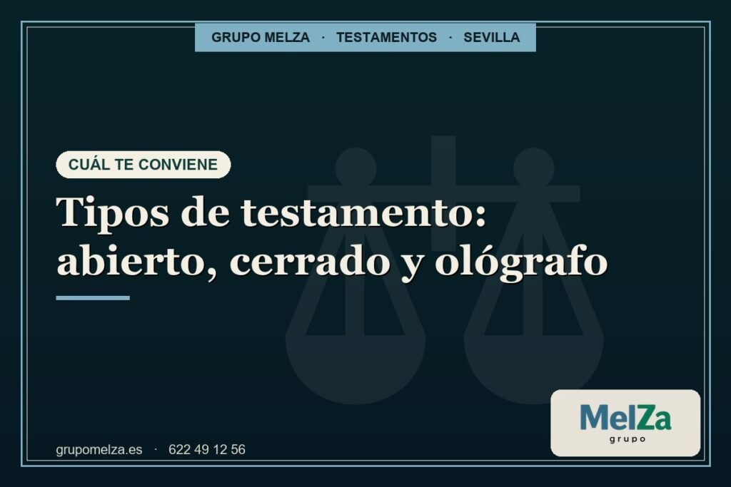tipos de testamento - Grupo Melza